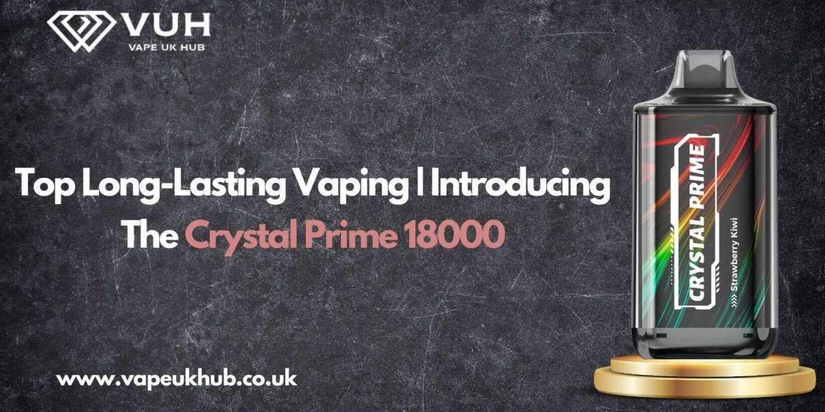 Top Long-Lasting Vaping | Introducing The Crystal Prime 18000